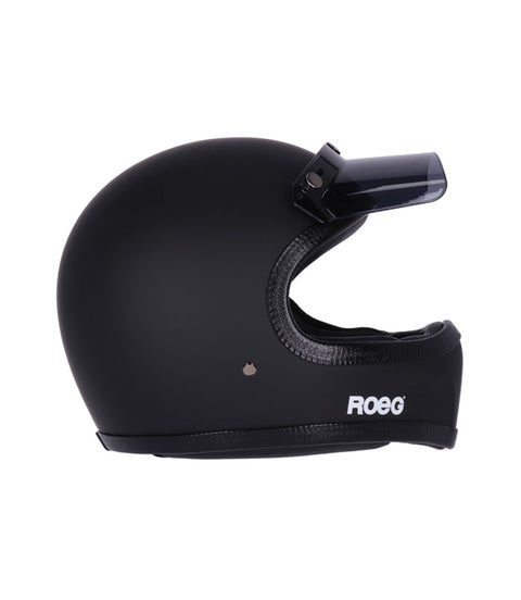 Casco Enduro Vintage Nero