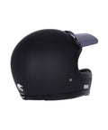 Casco Integrale Enduro Vintage Peruna 2.0 Nero - cafetwin