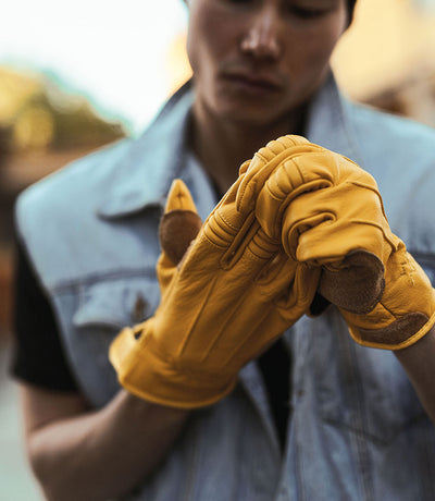 Gloves Biltwell Yellow Work Gloves