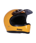 Casco Integrale Enduro Vintage Peruna 2.0 Giallo