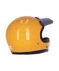 Casco Integrale Enduro Vintage Peruna 2.0 Giallo - cafetwin