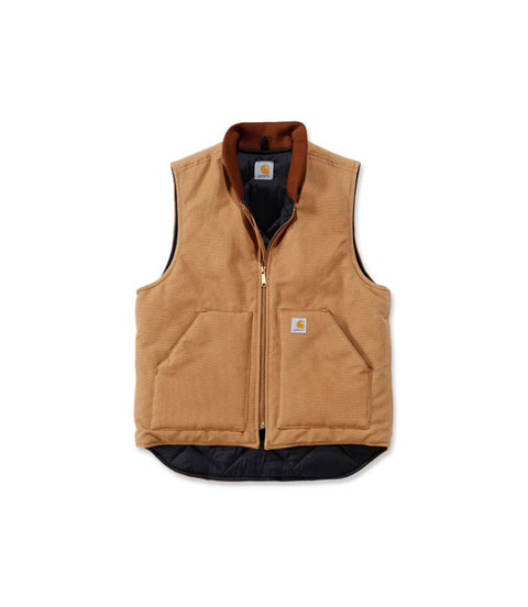 Gilet Carhartt Duck Vest Arctic Marrone Chiaro