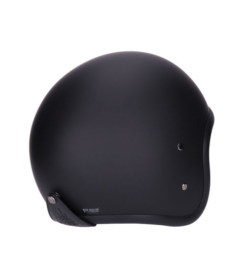 Casco Jet con Gafas Roeg Sundown Negro Mate