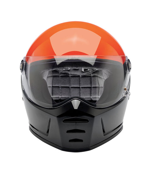 Casque Biltwell Lane Splitter Orange brillant