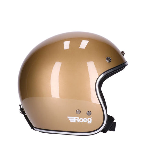 Capacete Jet Vintage Carregador Roeg