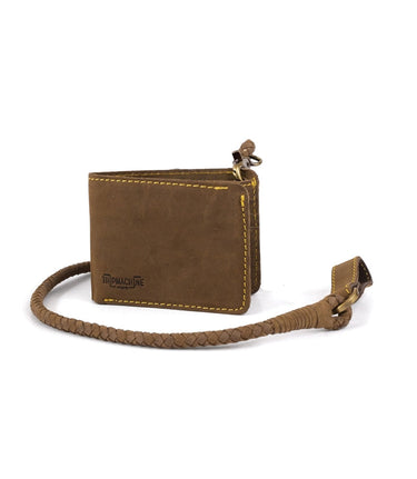 Brown Motorcycle Chain Wallet Trip Machine