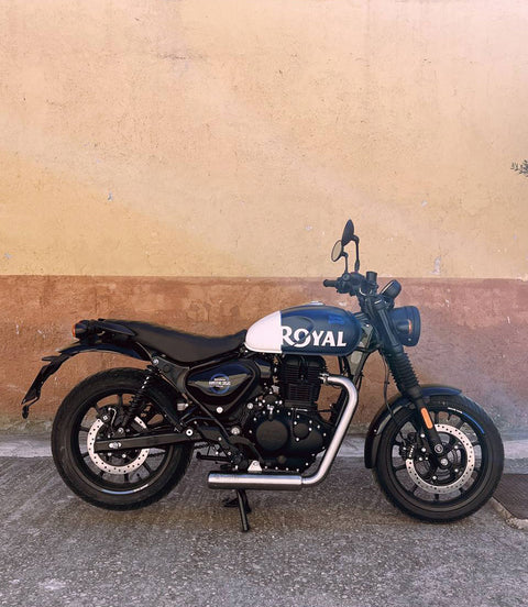 Escapamento HNTR 350 Cross - Cafe Twin x Mass Exhaust