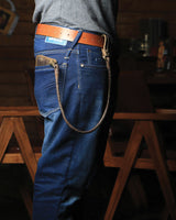 Portafoglio Moto con Catena Marrone Trip Machine - cafetwin