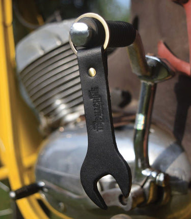 Motorcyclist Keychain