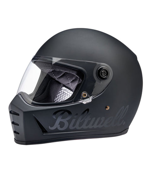 Casco Biltwell Lane Splitter Flat Black Factory - cafetwin