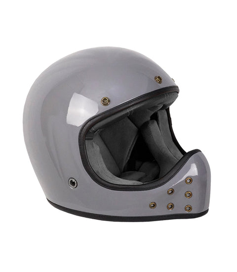 Casco Enduro Vintage Grigio By City The Rock