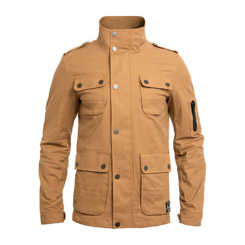 Giacca Moto John Doe Explorer Camel