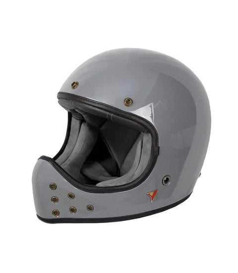 Casco Vintage Enduro Grigio By City The Rock