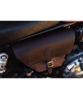 Borsa Laterale Interceptor / Continental GT 650 Cafe Twin x Trip Machine Marrone - cafetwin