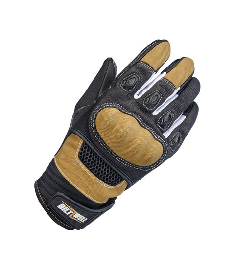 Handschuhe Moto Sommer Biltwell Bridgeport Beige