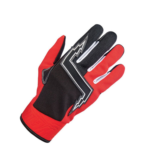 Summer Gloves Biltwell Red Baja