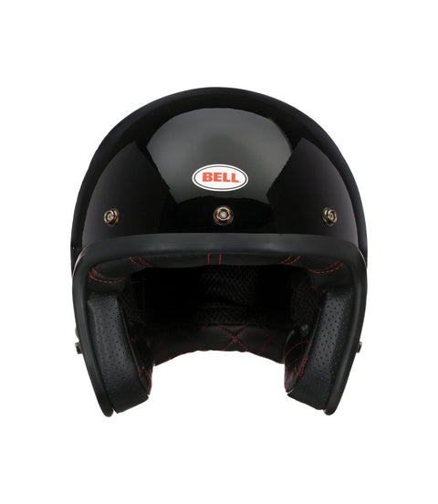 Casco Jet Bell Custom 500 Dlx Nero Lucido