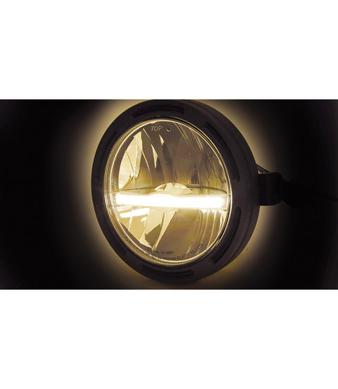 Faro Led Moto Anteriore 5 3/4 FRAME-R2 Type 5 - cafetwin