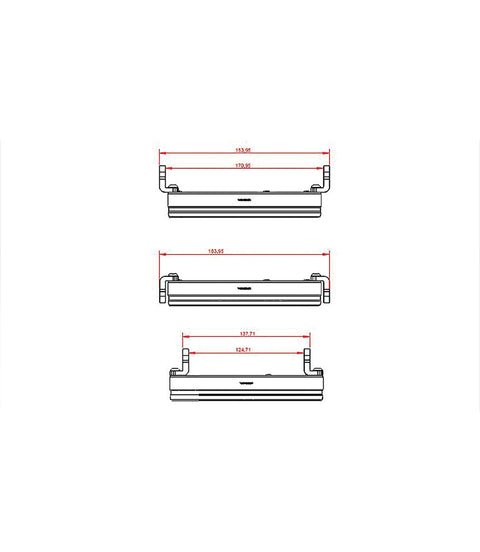 LED-Strahler Moto Vorderseite 5 3/4 FRAME-R2 Typ 5