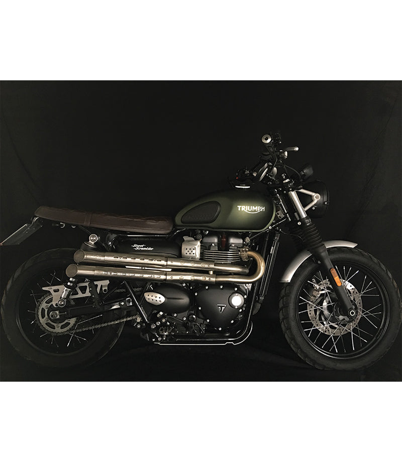 Exhaust High Triumph Approved Mohave Uk Style
