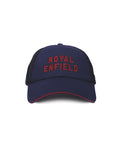 Cappello Royal Enfield Trucker Pit Stop Blue - cafetwin