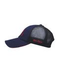 Cappello Royal Enfield Trucker Pit Stop Blue - cafetwin