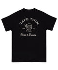 T-Shirt Cafe Twin The Dreamers Nera