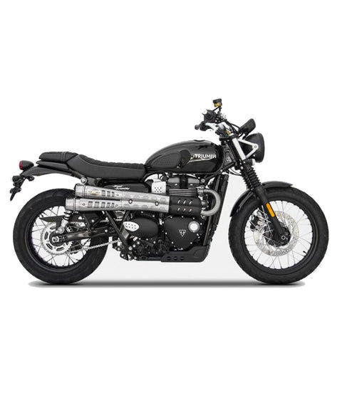 Terminali di Scarico Zard Six Days Triumph Street Scrambler