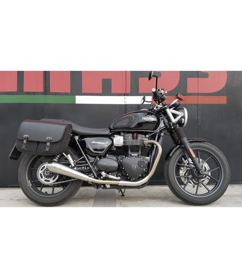 Terminali di Scarico moto Mass per Triumph Street Twin