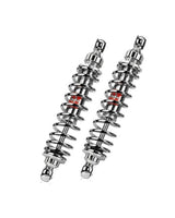 Triumph Bitubo WME5 Chrome Shock Absorbers 361 mm - Adjustment: Preload and Rebound - cafetwin