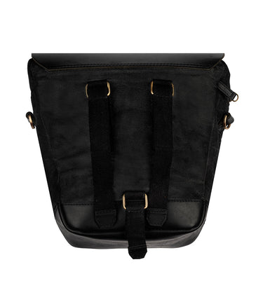 Leather Top Case for Himalayan - Black - Cafe Twin x Trip Machine - cafetwin