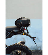 Leather Top Case for Himalayan - Black - Cafe Twin x Trip Machine - cafetwin