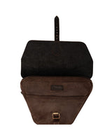 Borsa Laterale per Interceptor / Continental GT 650 / Bear 650 - Marrone - cafetwin