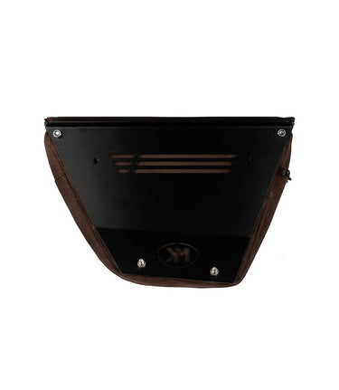 Saddlebag for Interceptor / Continental GT 650 / Bear 650 - Brown - cafetwin