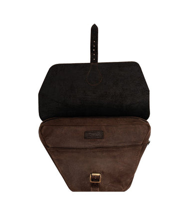 Saddlebag for Interceptor / Continental GT 650 / Bear 650 - Brown - cafetwin