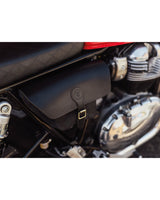 Side Bag for Interceptor / Continental GT 650 / Bear 650 - Black - cafetwin
