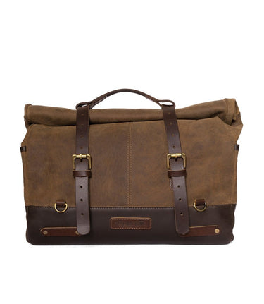 Sacoche latérale Vintage Marron - Trip Machine - cafetwin