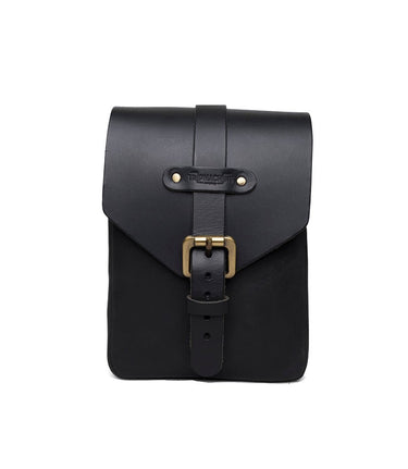 Tank Bag Motorcycle Vintage - Black - Trip Machine - cafetwin