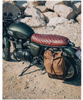 Zaino Moto Vintage Marrone Trip Machine - cafetwin