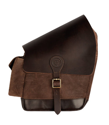 Saddlebags Front panels for Himalayan 410 - Cafe Twin x Trip Machine - Brown - cafetwin