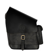 Saddlebags Front panels for Himalayan 410 - Cafe Twin x Trip Machine - Black - cafetwin