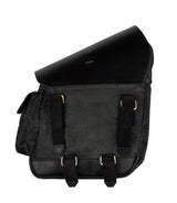 Saddlebags Front panels for Himalayan 410 - Cafe Twin x Trip Machine - Black - cafetwin