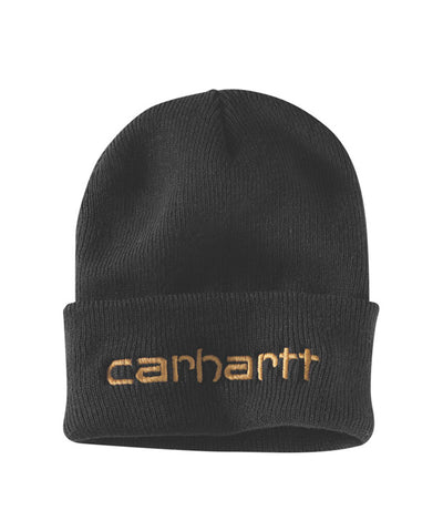 Cappello Carhartt Knit Nero Logo