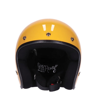 Helmet Jet Vintage Yellow Roeg - cafetwin