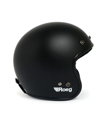 JETT Matt Helmet Black - Roeg - cafetwin