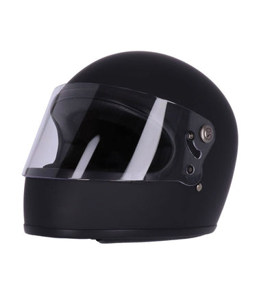 Full-Face Helmet Vintage Roeg Chase Matte Black - cafetwin