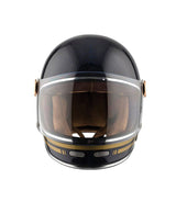 Vintage Roadster Carbon Blue Helmet - cafetwin
