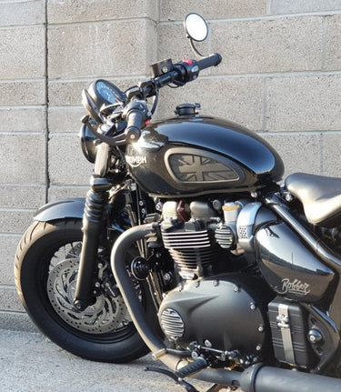 Couvercles de boîtiers d'injection pour Triumph 1200 - cafetwin