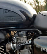 Black Injection Covers for Triumph - cafetwin