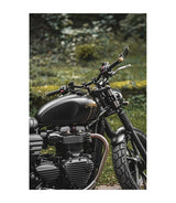 Front Sprocket Cover for Triumph from 2016 - Black - cafetwin